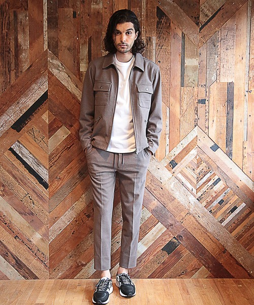 RATTLE TRAP（ラトルトラップ）の「【セットアップ対応】エアリーフラノイージースラックス（スラックス・メンズ・ブラック/ブラウン/グレイッシュベージュ/チャコール・LL/S/M/L）」の13枚目の写真