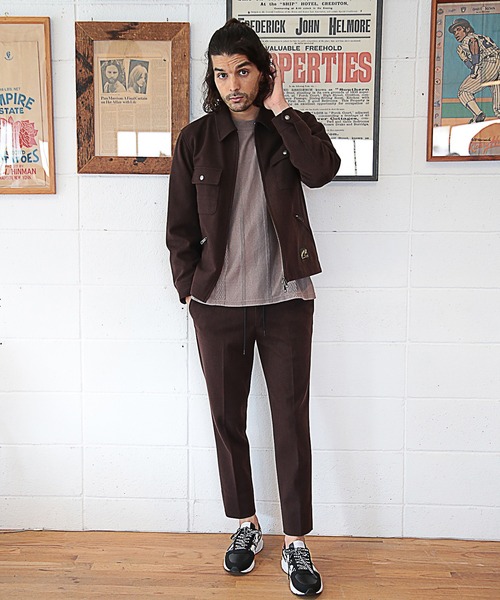 RATTLE TRAP（ラトルトラップ）の「【セットアップ対応】エアリーフラノイージースラックス（スラックス・メンズ・ブラック/ブラウン/グレイッシュベージュ/チャコール・LL/S/M/L）」の12枚目の写真