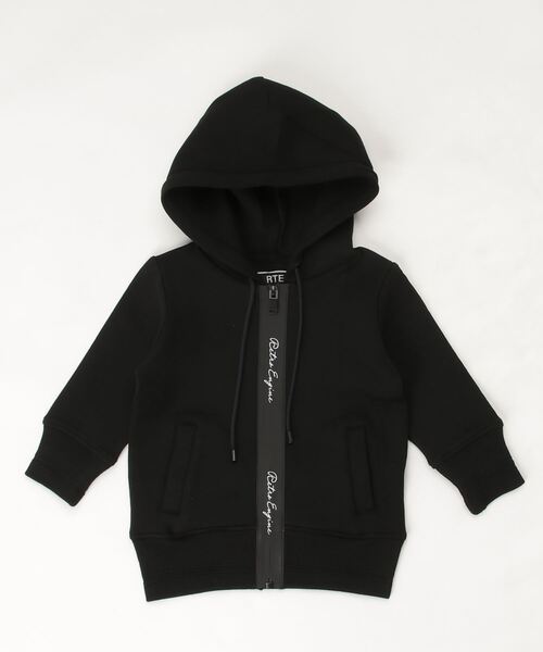 adamsJUGGLER（アダムスジャグラー）の「RTEGプレーンジップフーディーキッズ（パーカー・キッズ・ブラック/グレー/ベージュ・100/110/120/150/130）」の12枚目の写真