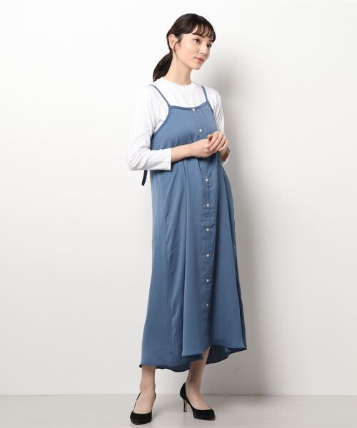 セール 2wayキャミワンピース ワンピース Samansa Mos2 Blue サマンサモスモスブルー のファッション通販 Zozotown