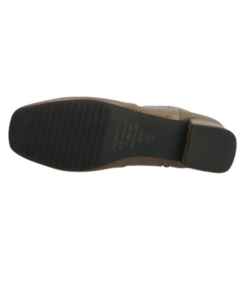 ORiental TRaffic(オリエンタルトラフィック)の「スクエアトゥプレーンショートブーツ/12401(ブーツ・レディース・ベージュ/ブラック/ブラウン・SS/S/M/L/LL/3L)」の12枚目の写真