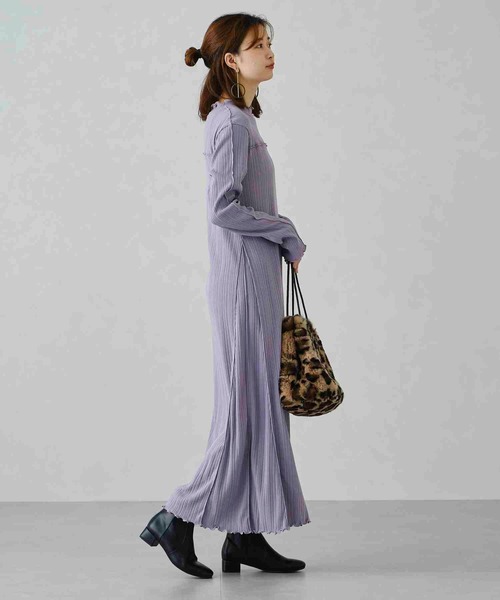 ORiental TRaffic(オリエンタルトラフィック)の「スクエアトゥプレーンショートブーツ/12401(ブーツ・レディース・ベージュ/ブラック/ブラウン・SS/S/M/L/LL/3L)」の9枚目の写真