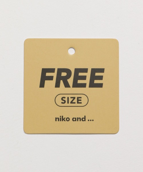 niko and...（ニコアンド）の「前ギャザーキャミワンピース（ワンピース・レディース・ブラック/カーキ・FREE）」の17枚目の写真