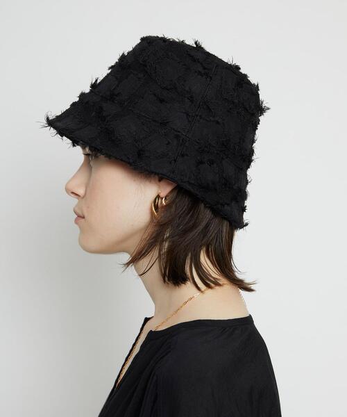 La Maison de Lyllis（メゾンドリリス）の「＜La maison de Lyllis＞BELL ハット（ハット・レディース・ブラック・FREE）」の7枚目の写真