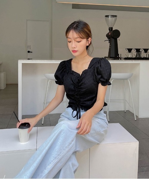 SONA（ソナ）の「SONYUNARA ライトブルーワイドデニムパンツ（デニムパンツ・レディース・ライトブルー・SMALL/MEDIUM）」の9枚目の写真