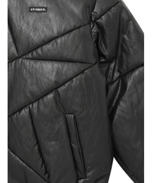 AJOBYAJO(アジョバイアジョ)の「【AJOBYAJO】Star Vegan Leather Padded Jacket(ダウンジャケット/コート・メンズ・ブラック・L/XL)」の13枚目の写真