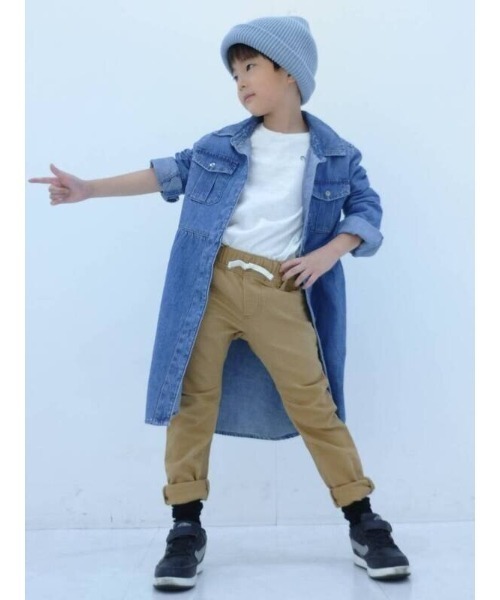 GAP（ギャップ）の「デニムワンピース (キッズ)（シャツワンピース・キッズ・ブルー系その他・S/L/XL/XS/M/XXL）」の10枚目の写真