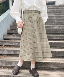 チェックフレアースカート【ZOZOTOWN限定アイテム】