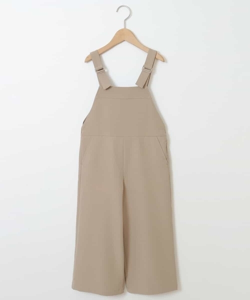 a.v.v（アーヴェヴェ）の「[100-130]バックレースアップサロペット（サロペット/オーバーオール・キッズ・ブラック/サンドベージュ・120/130/100/110）」の14枚目の写真