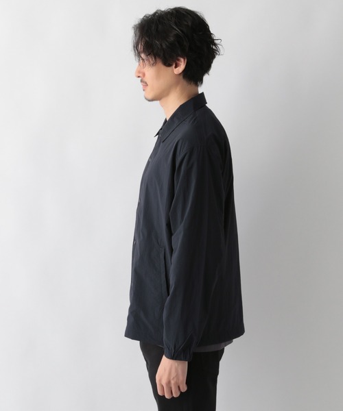 GLOBAL WORK(グローバルワーク)の「エアカル コーチシャツブルゾン/219970(ブルゾン・メンズ・チャコールグレー/ネイビー・MEDIUM/LARGE)」の7枚目の写真