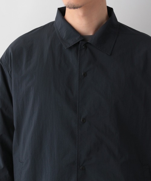 GLOBAL WORK(グローバルワーク)の「エアカル コーチシャツブルゾン/219970(ブルゾン・メンズ・チャコールグレー/ネイビー・MEDIUM/LARGE)」の11枚目の写真