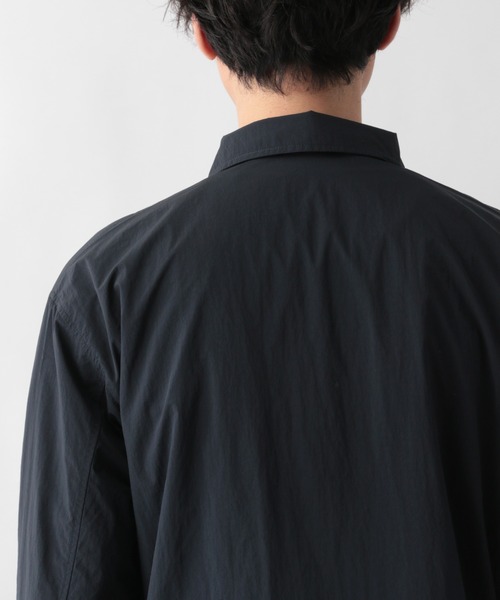 GLOBAL WORK(グローバルワーク)の「エアカル コーチシャツブルゾン/219970(ブルゾン・メンズ・チャコールグレー/ネイビー・MEDIUM/LARGE)」の13枚目の写真