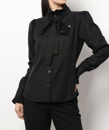 アスタリスクオーブジャガードフリルボウブラウス