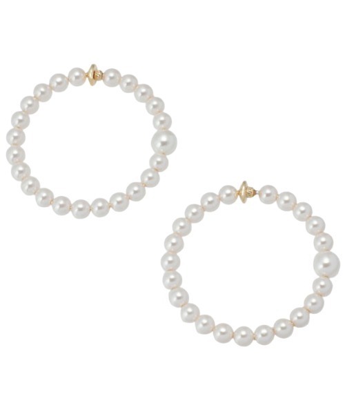 EIMY ISTOIRE（エイミーイストワール）の「パールイヤリング（イヤリング・レディース・ホワイト・FREE）」の4枚目の写真