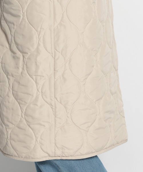 niko and...（ニコアンド）の「リバーシブルボアコート（ノーカラーコート・レディース・ブラック/アイボリー/モカ・LARGE/MEDIUM）」の9枚目の写真