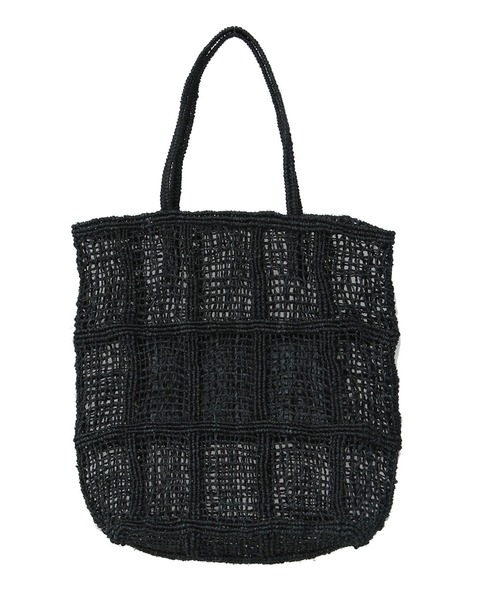 美品ビューティフルピープルabaca knitting totebag beautiful people / ビューティフルピープル ： abaca knitting