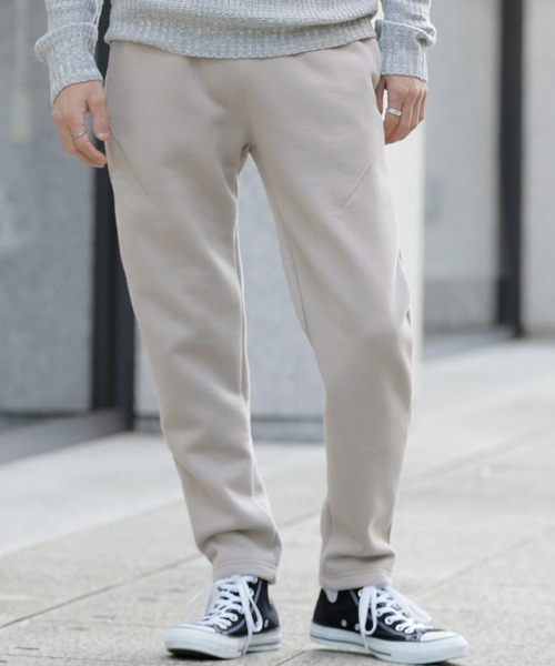 Beno(ビーノ)の「ソフトボリューム裏起毛 テーパードシルエット スウェットパンツ(スウェットパンツ・メンズ・オートミール/オフホワイト/ブラック/杢グレー/ダークグレー/ダークブラウン/グレイッシュベージュ/サンドベージュ/オリーブ/ダークグリーン/ネイビー/インディゴブルー・M/L/XL/XXL/S)」の18枚目の写真