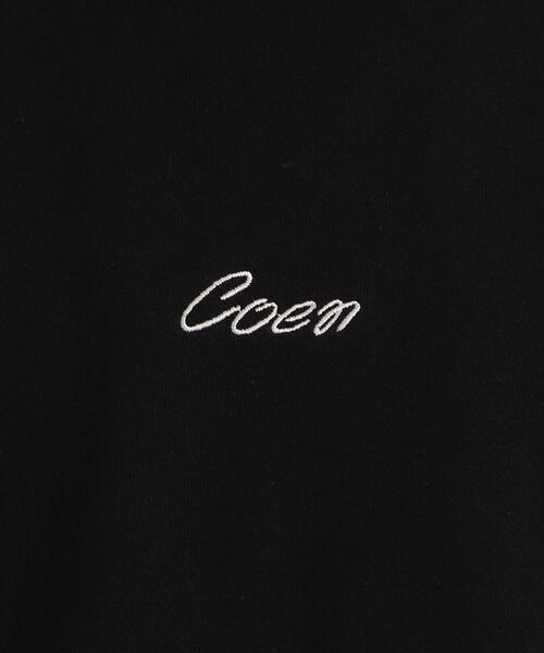 coen（コーエン）の「コーエンロゴ刺繍裏毛クルーネックスウェット（スウェット・メンズ・ホワイト/ブラック・SMALL/X-LARGE/LARGE/MEDIUM）」の18枚目の写真