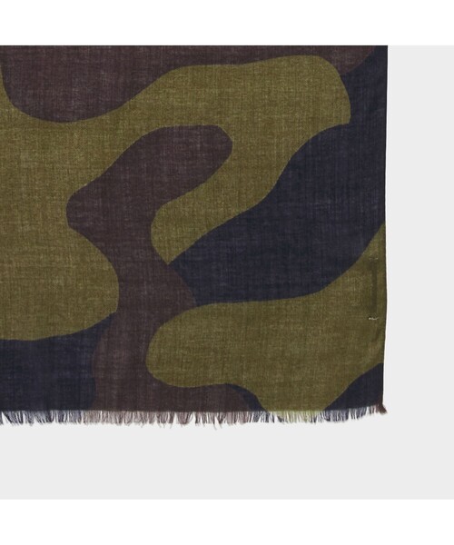 AIGLE(エーグル)の「アフェルタゥ スカーフ(ストール/ショール・レディース・モスグリーン/レッド系その他・FREE)」の11枚目の写真