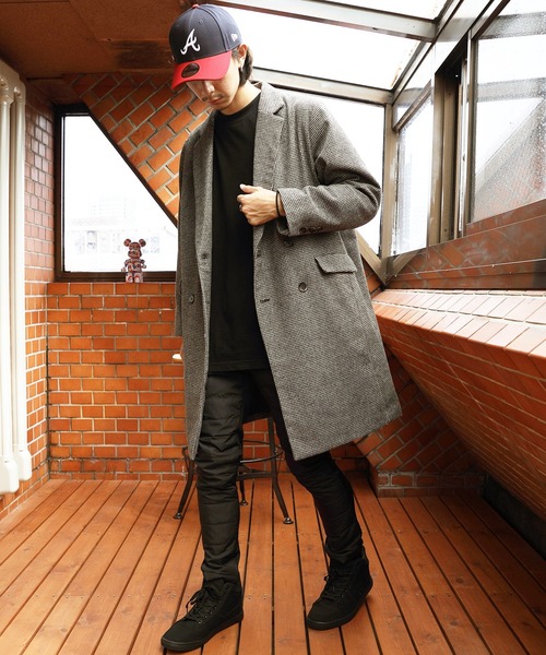 ８(eight)（エイト）の「ウールダブルブレストチェスターコート（チェスターコート・メンズ・グレイッシュベージュ/ブラウン/ブルーグレー/ベージュ系その他・MEDIUM/LARGE）」の18枚目の写真