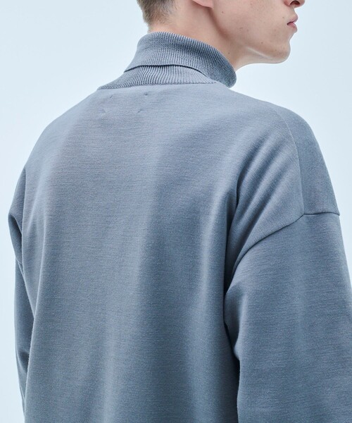 UNITED TOKYO（ユナイテッドトウキョウ）の「【OnE】18gウールミラノリブタートル（ニット/セーター・メンズ・ブラック/グレー/オフホワイト・1/2/3）」の16枚目の写真