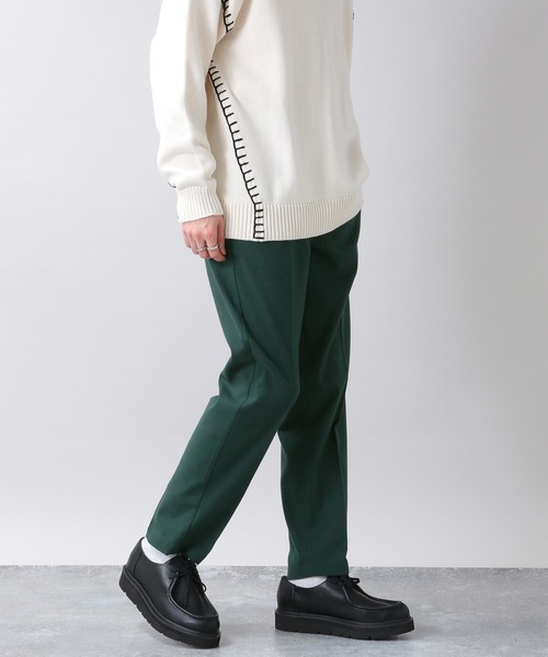 RAGEBLUE(レイジブルー)の「ウールタッチ/テーパードスラックス/216165(スラックス・メンズ・ホワイト/ブラック/ベージュ/パープル/ブラウン/グリーン/ブルー・SMALL/MEDIUM/LARGE)」の6枚目の写真