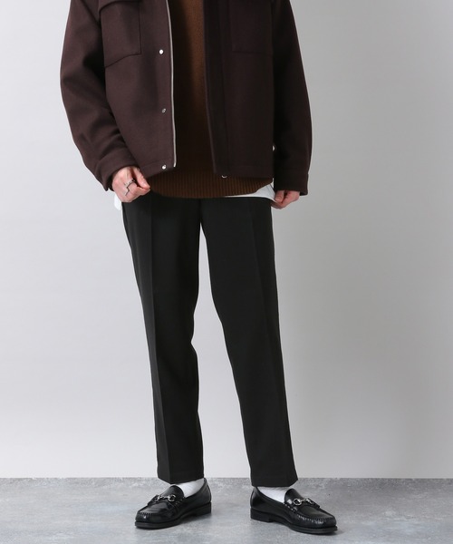 RAGEBLUE(レイジブルー)の「ウールタッチ/テーパードスラックス/216165(スラックス・メンズ・ホワイト/ブラック/ベージュ/パープル/ブラウン/グリーン/ブルー・SMALL/MEDIUM/LARGE)」の3枚目の写真