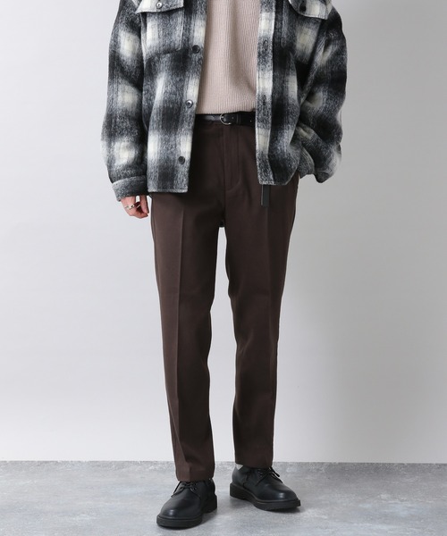 RAGEBLUE(レイジブルー)の「ウールタッチ/テーパードスラックス/216165(スラックス・メンズ・ホワイト/ブラック/ベージュ/パープル/ブラウン/グリーン/ブルー・SMALL/MEDIUM/LARGE)」の20枚目の写真