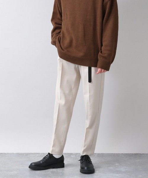 RAGEBLUE(レイジブルー)の「ウールタッチ/テーパードスラックス/216165(スラックス・メンズ・ホワイト/ブラック/ベージュ/パープル/ブラウン/グリーン/ブルー・SMALL/MEDIUM/LARGE)」の18枚目の写真