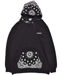 DOUBLE STEAL | Hood on Bandana 裏起毛パーカー(パーカー)
