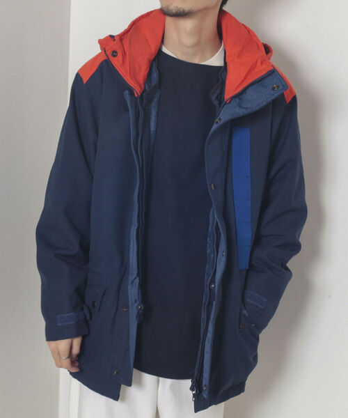 GLOSTER(グロスター)の「【BLAW×GLOSTER】リメイク ライナー付 マウンテンパーカー(マウンテンパーカー・メンズ・ネイビー・MEDIUM)」の10枚目の写真