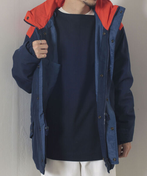 GLOSTER(グロスター)の「【BLAW×GLOSTER】リメイク ライナー付 マウンテンパーカー(マウンテンパーカー・メンズ・ネイビー・MEDIUM)」の11枚目の写真
