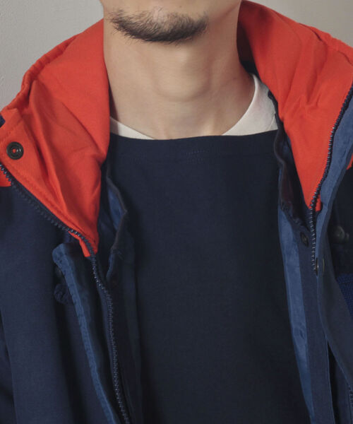 GLOSTER(グロスター)の「【BLAW×GLOSTER】リメイク ライナー付 マウンテンパーカー(マウンテンパーカー・メンズ・ネイビー・MEDIUM)」の14枚目の写真