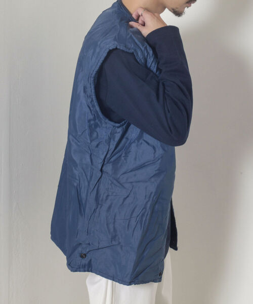 GLOSTER(グロスター)の「【BLAW×GLOSTER】リメイク ライナー付 マウンテンパーカー(マウンテンパーカー・メンズ・ネイビー・MEDIUM)」の2枚目の写真