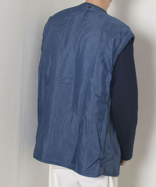 GLOSTER(グロスター)の「【BLAW×GLOSTER】リメイク ライナー付 マウンテンパーカー(マウンテンパーカー・メンズ・ネイビー・MEDIUM)」の3枚目の写真