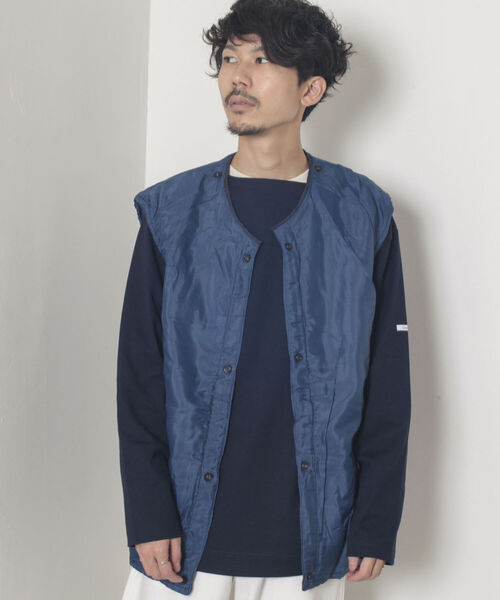 GLOSTER(グロスター)の「【BLAW×GLOSTER】リメイク ライナー付 マウンテンパーカー(マウンテンパーカー・メンズ・ネイビー・MEDIUM)」の4枚目の写真