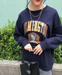 INGNI | カレッジロゴスウェット／プルオーバー(Tシャツ/カットソー)
