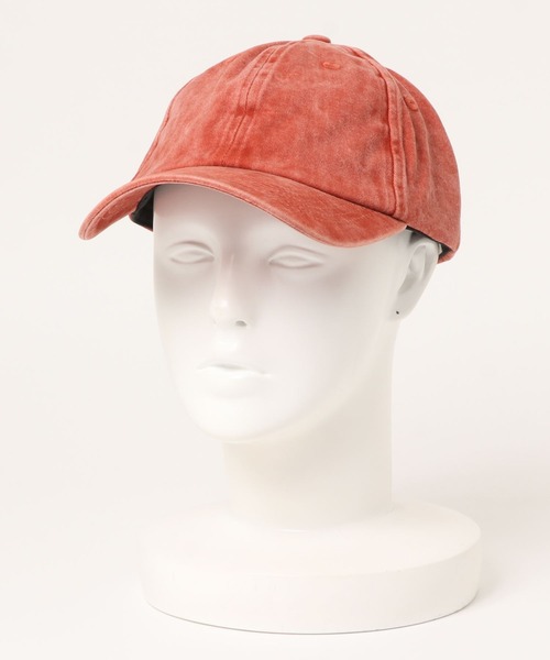 FRUIT OF THE LOOM（フルーツオブザルーム）の「Baseball Low Cap Pigment / ベースボールキャップ / ベーシック / カジュアル / ユニセックス / ピグメント（キャップ・メンズ・ブラック/ベージュ/パープル/レッド/ベージュ系その他/チャコール/ミント/カーキ/オレンジ/ブルー・FREE）」の9枚目の写真