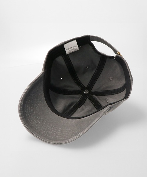 FRUIT OF THE LOOM（フルーツオブザルーム）の「Baseball Low Cap Pigment / ベースボールキャップ / ベーシック / カジュアル / ユニセックス / ピグメント（キャップ・メンズ・ブラック/ベージュ/パープル/レッド/ベージュ系その他/チャコール/ミント/カーキ/オレンジ/ブルー・FREE）」の12枚目の写真