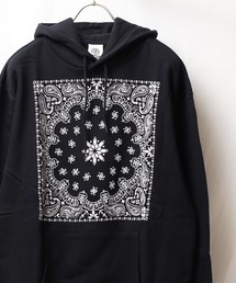 FRANKLIN & MARSHALL | 【FRANKLIN＆MARSHALL】BANDANA PK - プリントパーカー(パーカー)