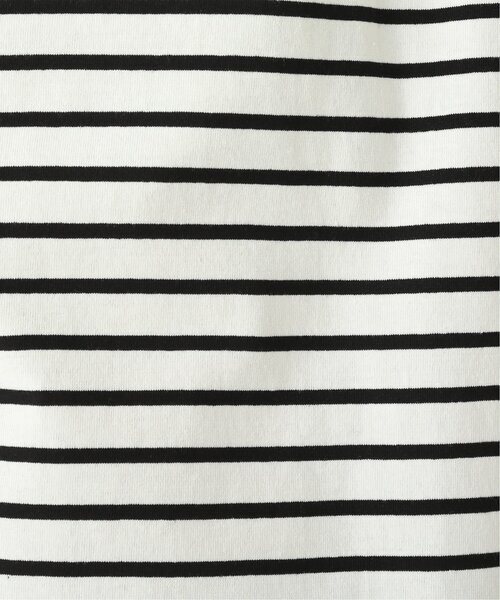 RAY CASSIN（レイカズン）の「パネルボーダーロンT（Tシャツ/カットソー・レディース・オフホワイト/グリーン系/ネイビー系/ピンク系・FREE）」の9枚目の写真