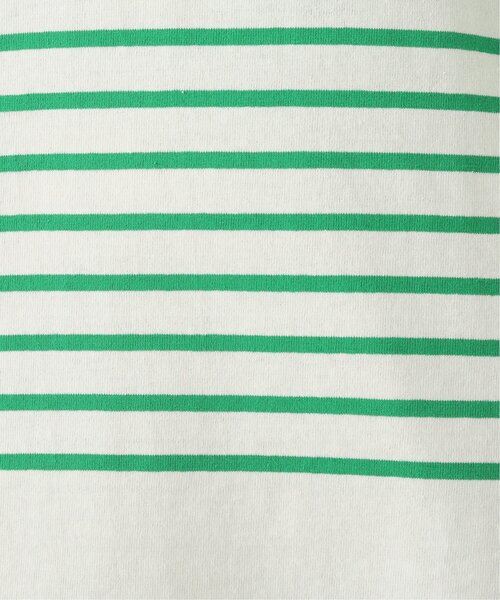 RAY CASSIN（レイカズン）の「パネルボーダーロンT（Tシャツ/カットソー・レディース・オフホワイト/グリーン系/ネイビー系/ピンク系・FREE）」の22枚目の写真