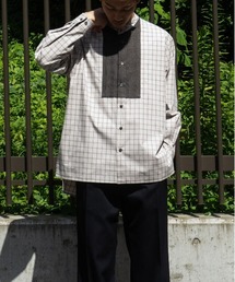 EULLA（エウラ）の「ARCHITECT V COLLAR SHIRT（シャツ/ブラウス）」