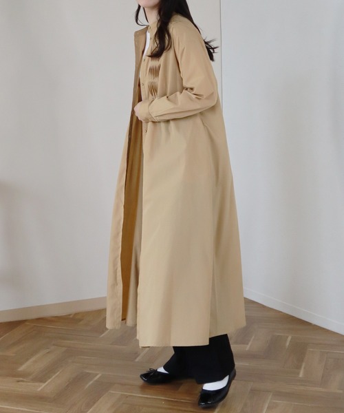 Monocoro toppi（モノコロトッピ）の「2Way ピンタック ワンピース（ワンピース・レディース・ブラック/ベージュ/オフホワイト・フリー）」の21枚目の写真