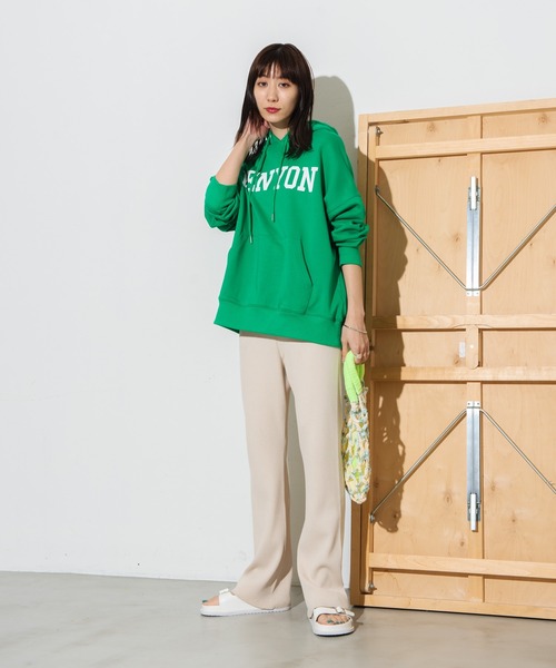 Auntie Rosa Holiday(アンティローザホリデー)の「レーヨンナイロンリブニットパンツ / サイズ展開あり(その他パンツ・レディース・グリーン/アイボリー/ピンク/ブラック/ブルー・SMALL/MEDIUM)」の11枚目の写真