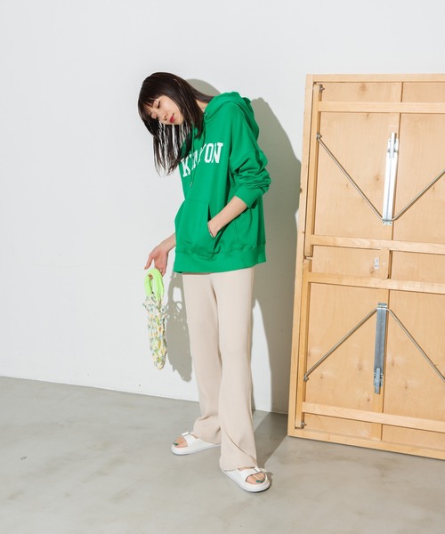 Auntie Rosa Holiday(アンティローザホリデー)の「レーヨンナイロンリブニットパンツ / サイズ展開あり(その他パンツ・レディース・グリーン/アイボリー/ピンク/ブラック/ブルー・SMALL/MEDIUM)」の10枚目の写真