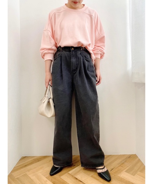 wide loose denim ジュメロ jumelle wide loose denim（デニムパンツ）｜jumelle（ジュメロ）の