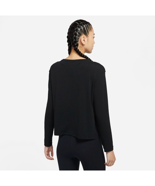 NIKE(ナイキ)の「ナイキ NIKE ナイキ ウィメンズ NY DF L/S トップ(Tシャツ/カットソー・レディース・ブラック/ブルー・S/M/L)」の3枚目の写真