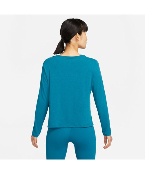 NIKE(ナイキ)の「ナイキ NIKE ナイキ ウィメンズ NY DF L/S トップ(Tシャツ/カットソー・レディース・ブラック/ブルー・S/M/L)」の8枚目の写真