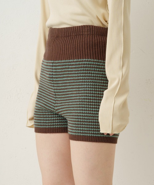 MILLER（ミラー）の「【Miller別注】SETUPニットショーツ（その他パンツ・レディース・イエロー/サックスブルー・FREE）」の10枚目の写真